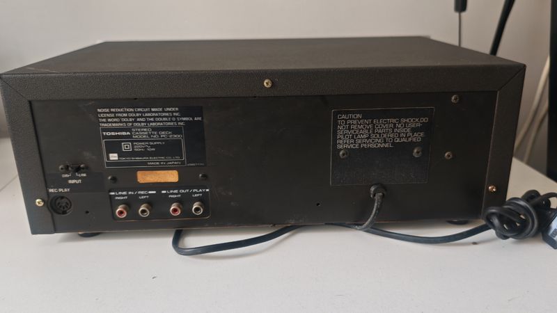 CASSETTE DECK Toshiba PC-2300