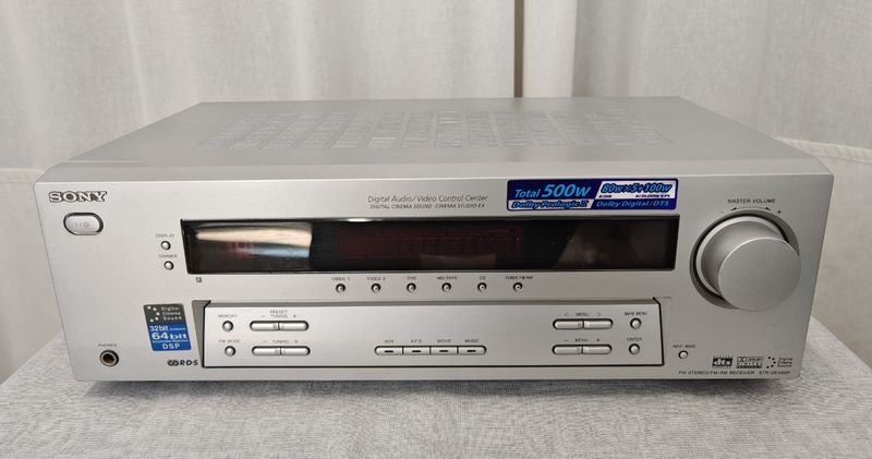 Amplificador Sony STR-DE495P, bluetooth integrado
