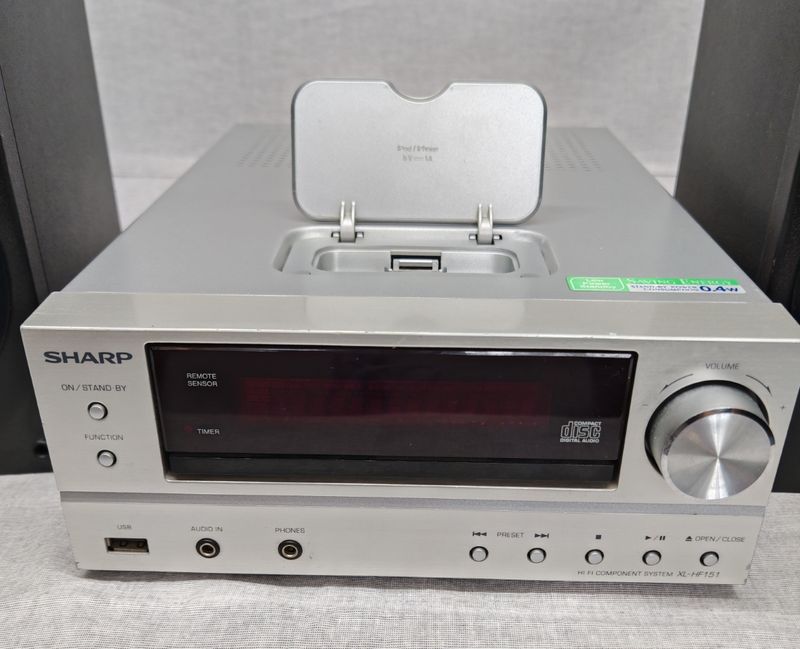 Minicadena Sharp XL-HF151 - CD, Radio