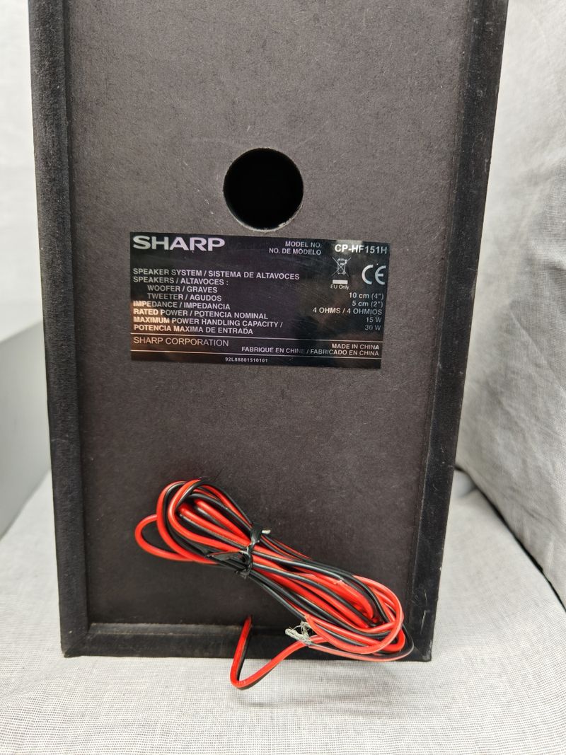 Minicadena Sharp XL-HF151 - CD, Radio