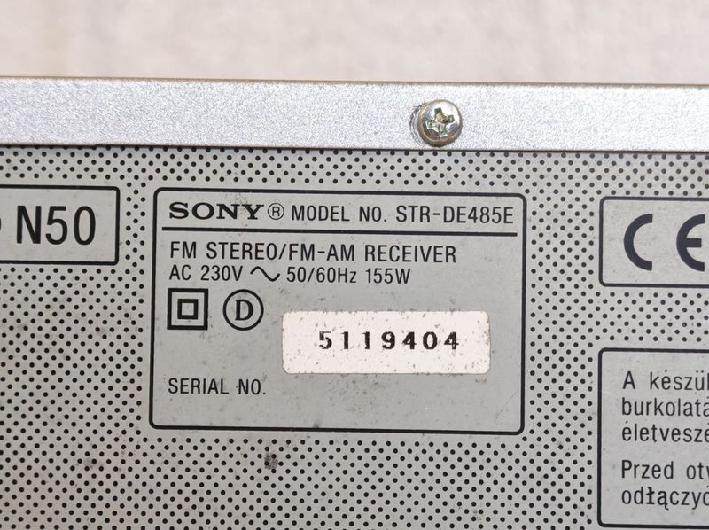 Amplificador Sony STR-DE485E, Bluetooth integrado