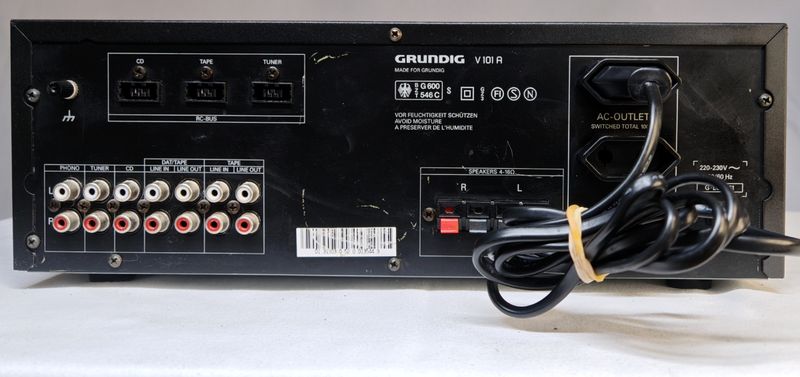 Amplificador Grundig V 101 A, bluetooth opcional