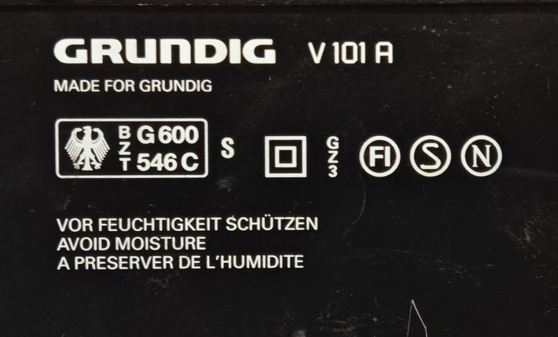 Amplificador Grundig V 101 A, bluetooth opcional