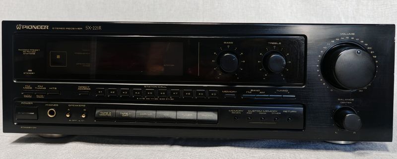 Amplificador Pioneer SX-221R, bluetooth opcional