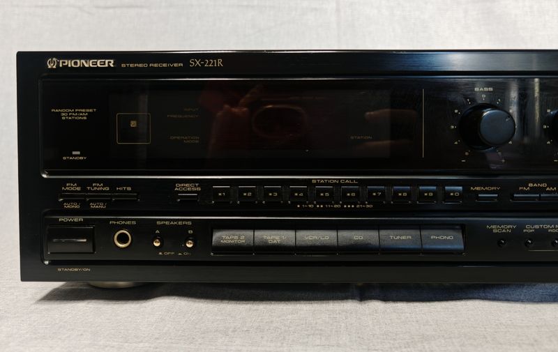 Amplificador Pioneer SX-221R, bluetooth opcional