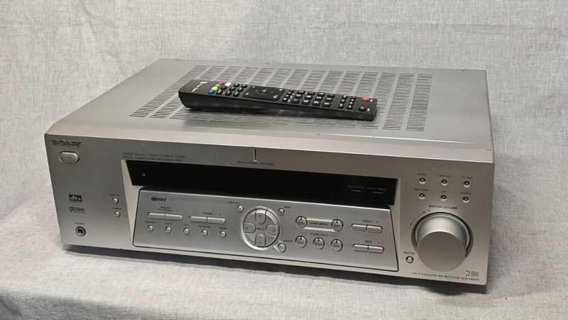 Amplificador Sony STR-DE475, mando y bluetooth