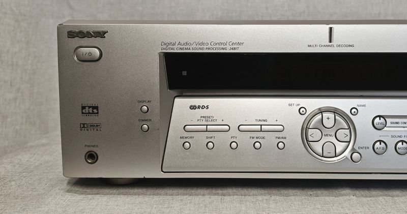 Amplificador Sony STR-DE475, mando y bluetooth