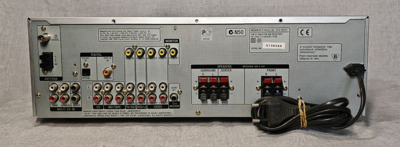 Amplificador Sony STR-DE475, mando y bluetooth