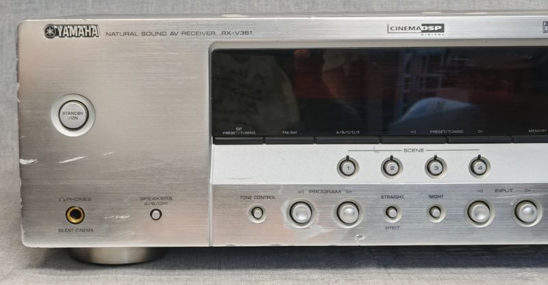 Amplificador Yamaha RX-V361 (bluetooth opcional)