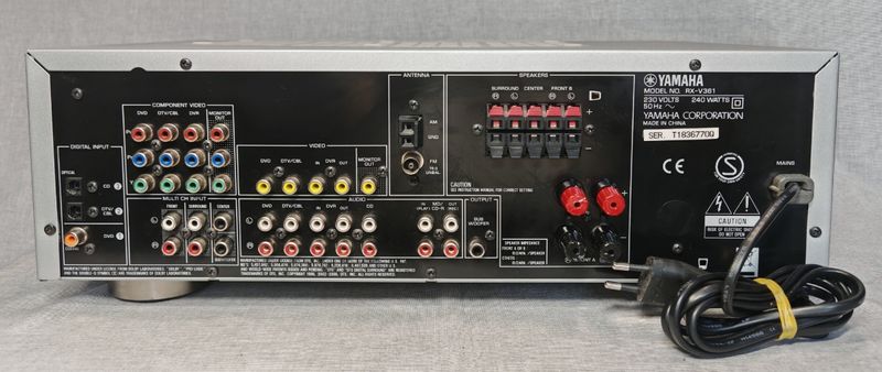 Amplificador Yamaha RX-V361 (bluetooth opcional)