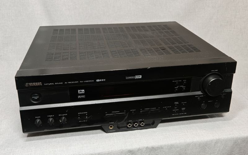 Amplificador Yamaha RX-V420RDS, bluetooth opcional