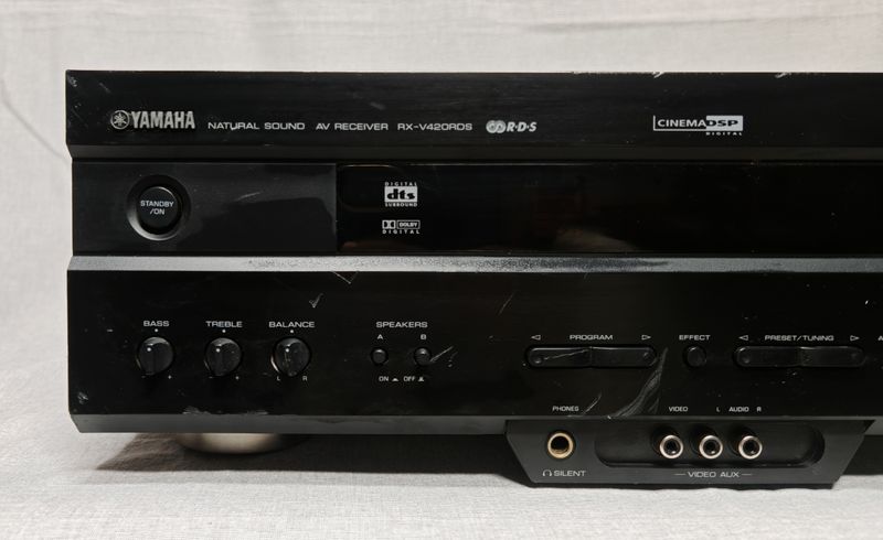 Amplificador Yamaha RX-V420RDS, bluetooth opcional