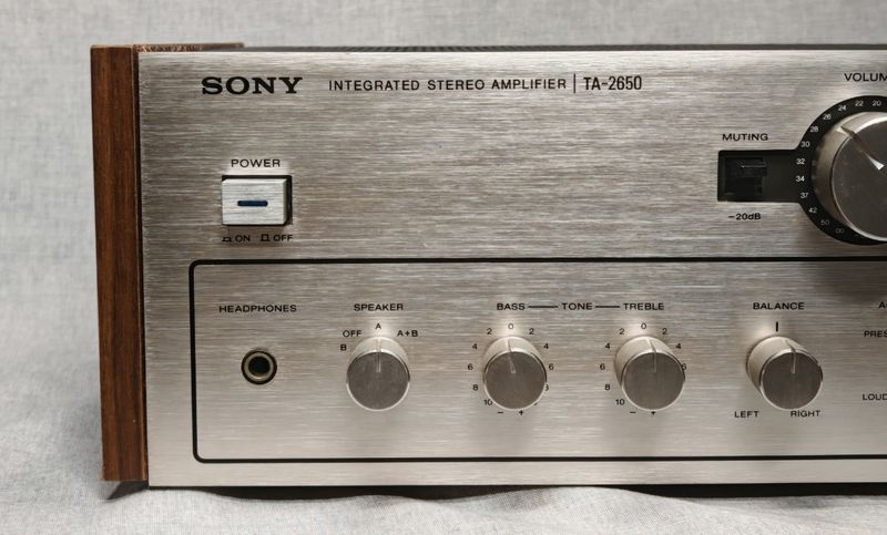 Amplificador Sony TA-2650