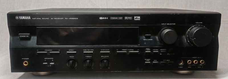 Amplificador Yamaha RX-V596RDS, bluetooth opcional