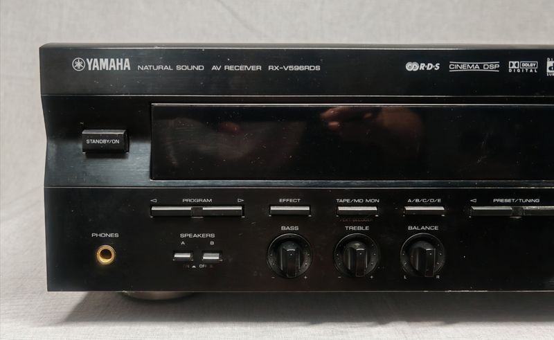 Amplificador Yamaha RX-V596RDS, bluetooth opcional