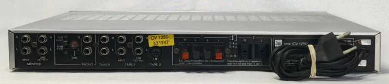 Amplificador Dual SV 1250 Plata