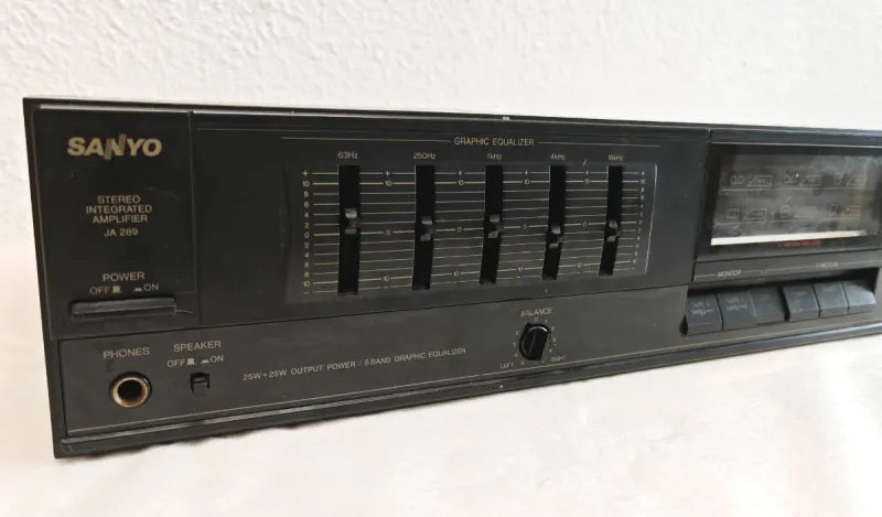 Amplificador Sanyo JA-289 Negro