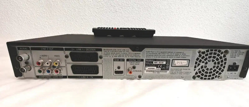 Reproductor DVD Sony RDR-DC100 con Mando