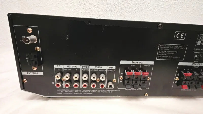 Amplificador Sony STR-DE235 Negro