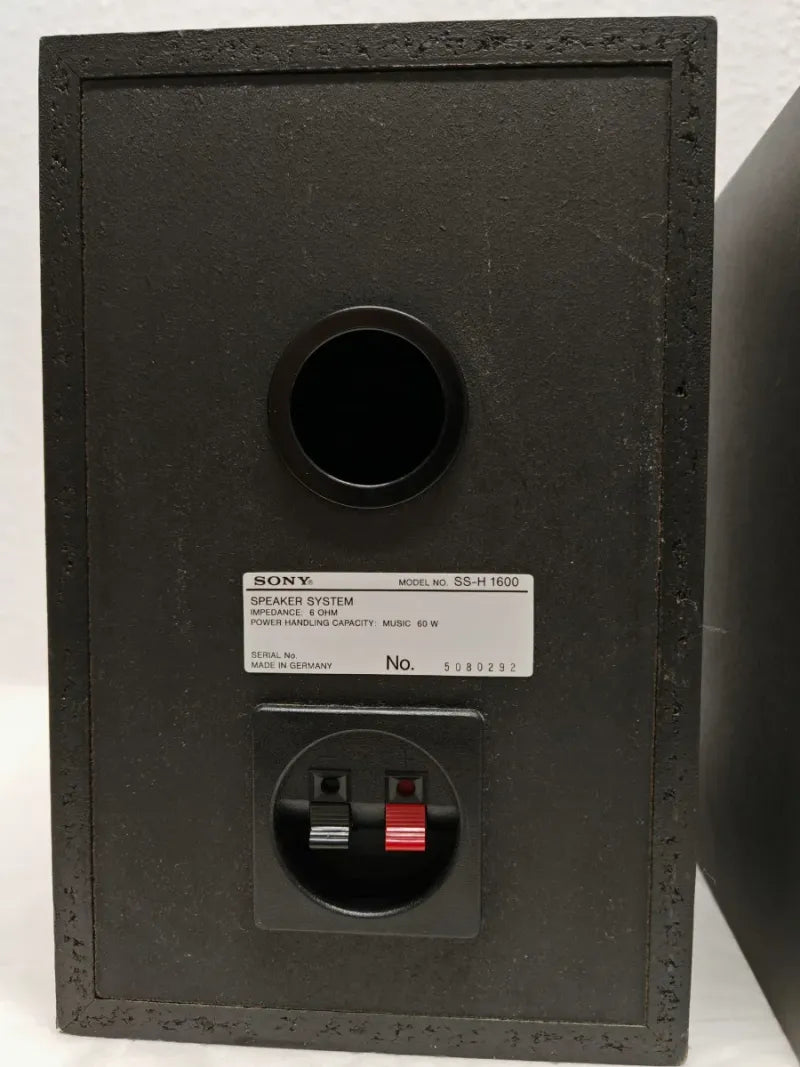Altavoces Sony SS-H 1600 Negros