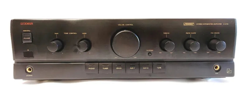 Amplificador Luxman A-215 Negro