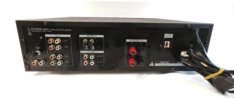 Amplificador Luxman A-215 Negro