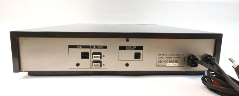Tocadiscos Sony PS-FL770 Tangencial Automático