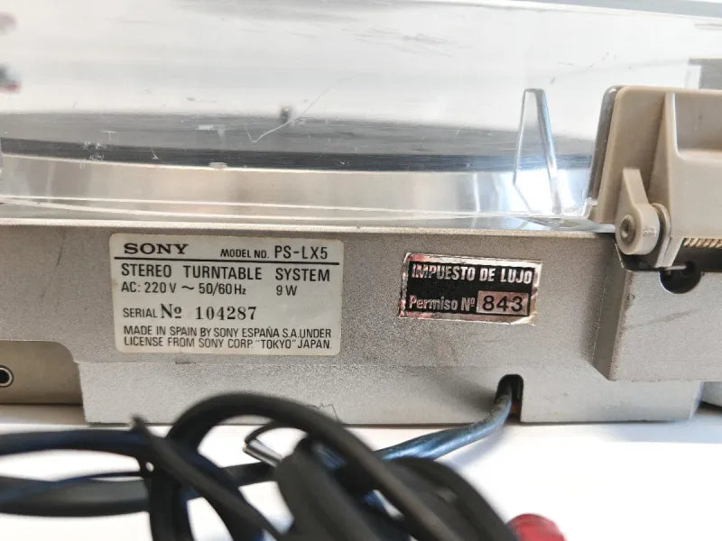 Tocadiscos Sony PS-LX 5 Direct Drive