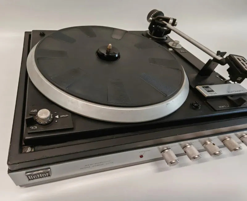 Tocadiscos Dual-Bettor EF-144 con amplificador