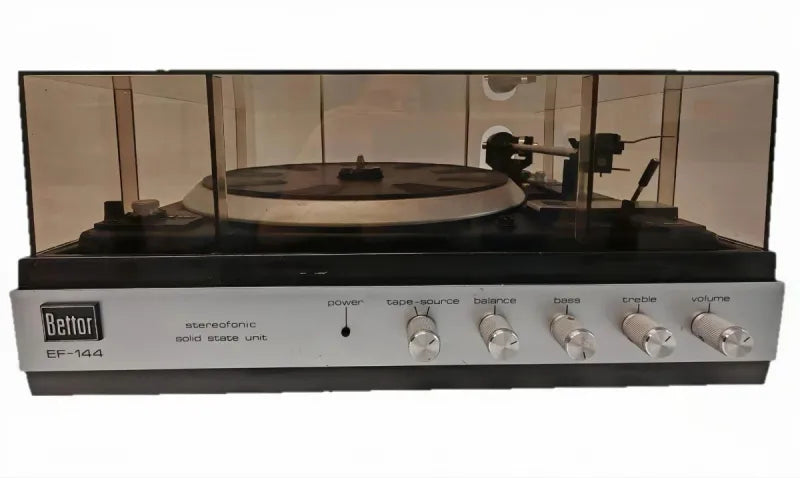 Tocadiscos Dual-Bettor EF-144 con amplificador