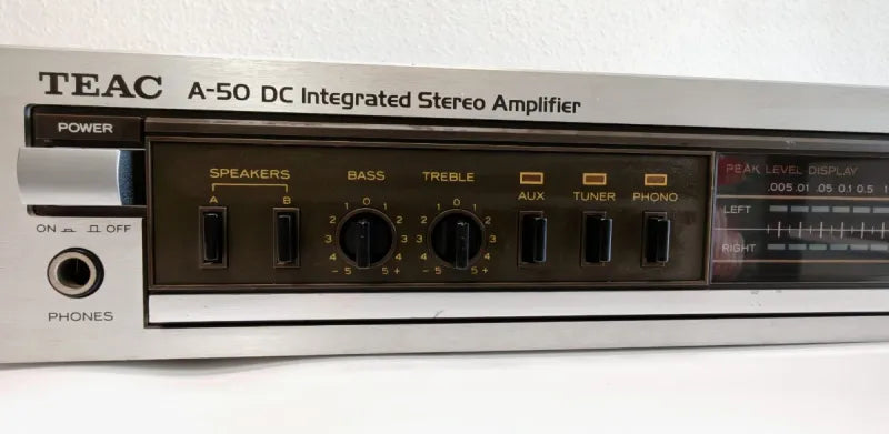 Amplificador Estéreo Integrado TEAC A-50 DC