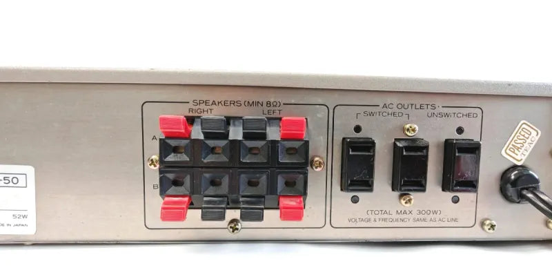 Amplificador Estéreo Integrado TEAC A-50 DC