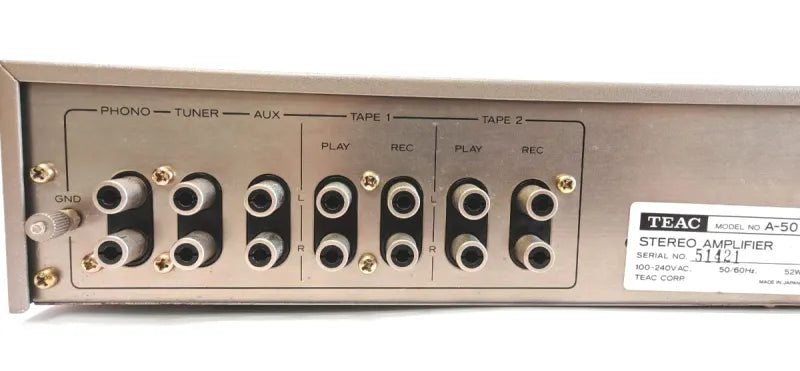 Amplificador Estéreo Integrado TEAC A-50 DC