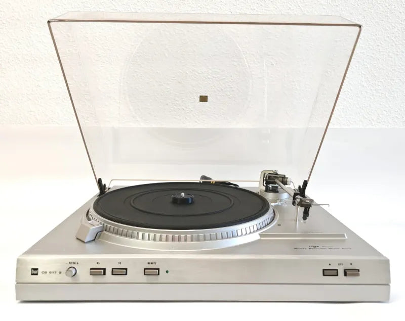 Tocadiscos Dual CS-617 Q Plata Direct Drive