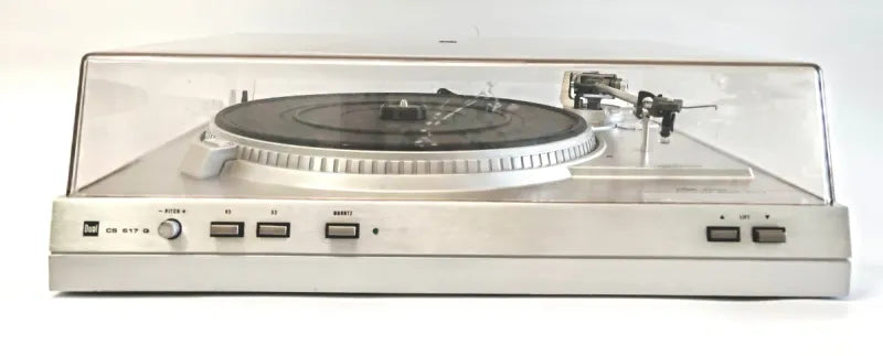 Tocadiscos Dual CS-617 Q Plata Direct Drive