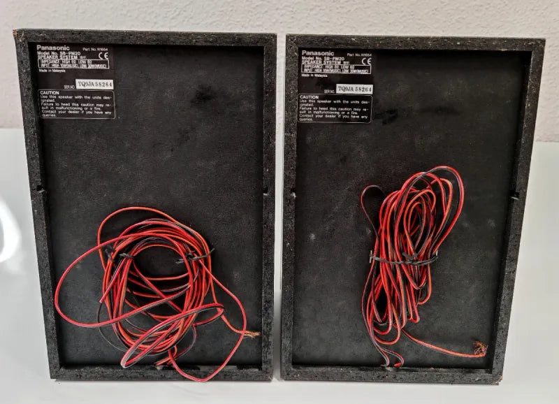 Altavoces Panasonic SB-PM20 Negros