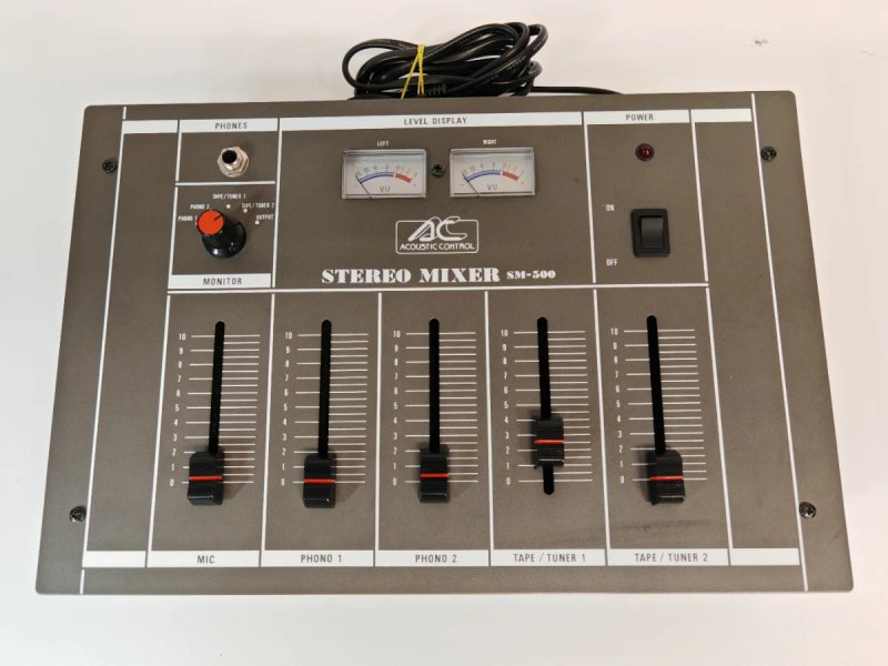 Mesa de mezclas Acoustic Control SM-500