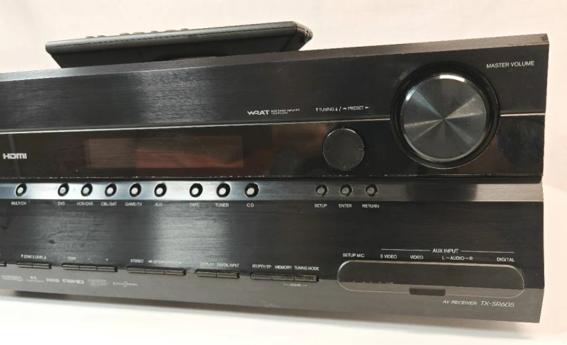 Amplificador Onkyo TX-SR605 Negro