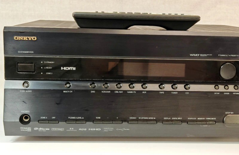 Amplificador Onkyo TX-SR605 Negro