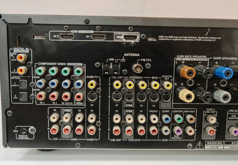 Amplificador Onkyo TX-SR605 Negro
