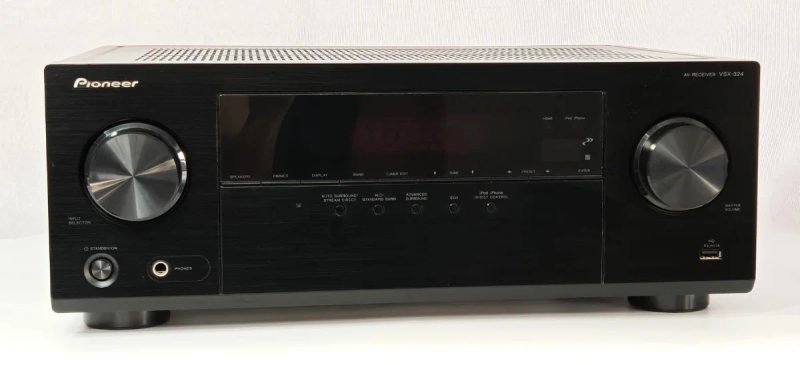 Amplificador Pioneer VSX-324 HDMI 4k sin altavoces