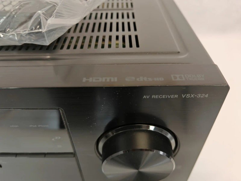 Amplificador Pioneer VSX-324 HDMI 4k sin altavoces
