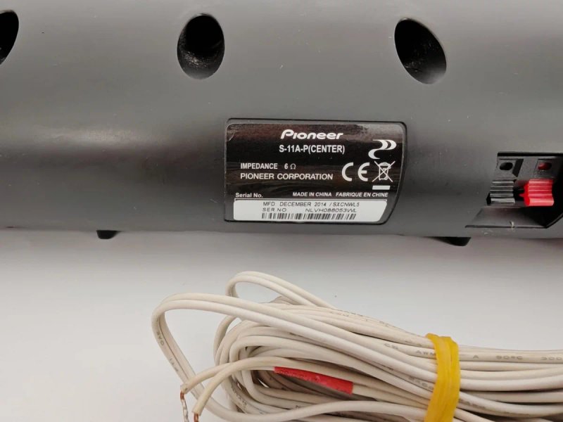 Amplificador Pioneer VSX-324 HDMI 4k sin altavoces