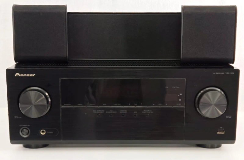 Amplificador Pioneer VSX-324 HDMI 4k sin altavoces