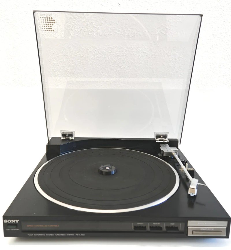 Tocadiscos Sony PS-LX50 Automático Negro/Plata