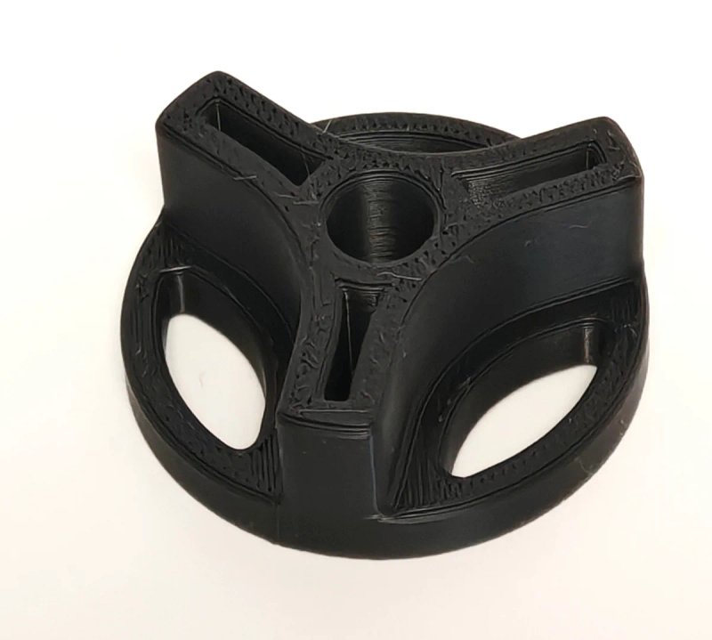 Adaptador Vinilo 33-45 RPM Negro