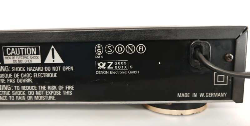 Denon TU-460 Sintonizador AM/FM Estéreo
