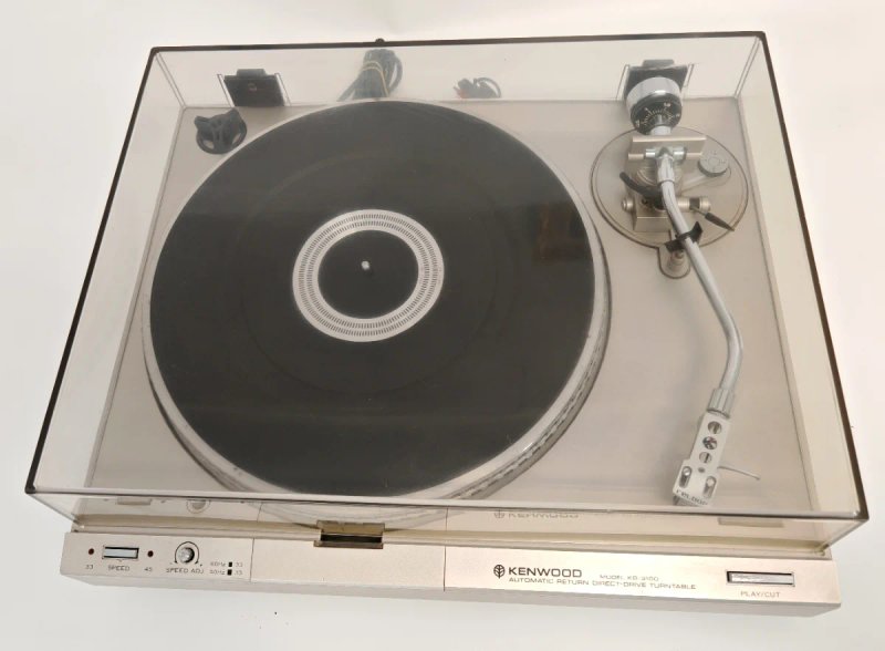 Tocadiscos HiFi Kenwood KD-3100 Direct Drive