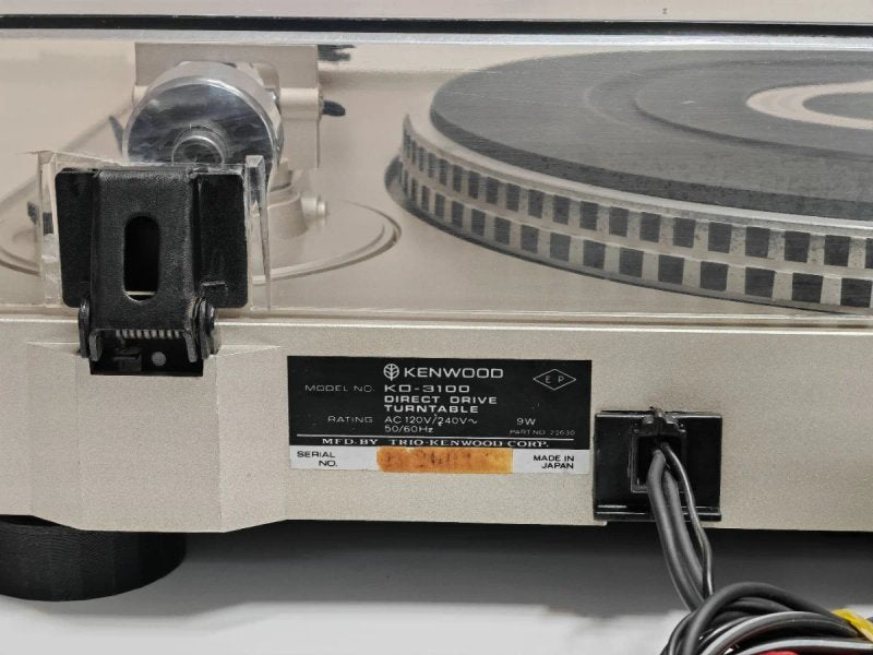 Tocadiscos HiFi Kenwood KD-3100 Direct Drive