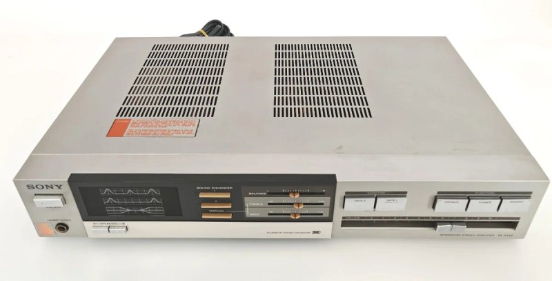 Amplificador Sony TA-AX22 Plata/Negro